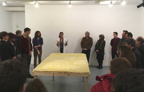 Savon neutre et contradictions, 2018, performance, Pollen,Monflanquin, photo : Pollen résidence d'artistes
